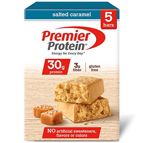 Premier Protein 30 g Protein Bar, Salted Caramel, 5 Count