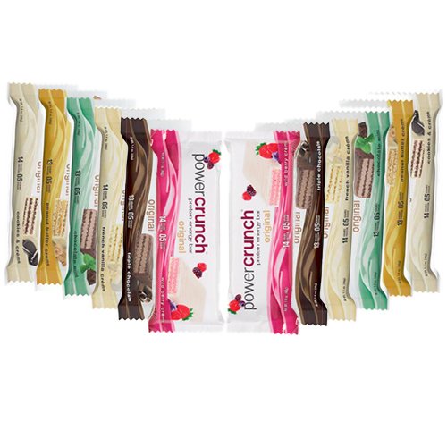 Power Crunch High Protein Energy Snack1.4-Ounce Bars (Pack of 12), Variety Pack of 6 Delicious Flavors